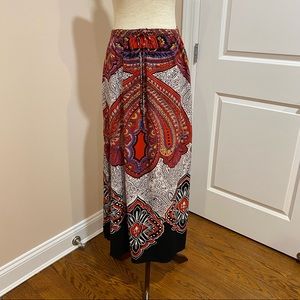 Forever 21 Printed Maxi Skirt